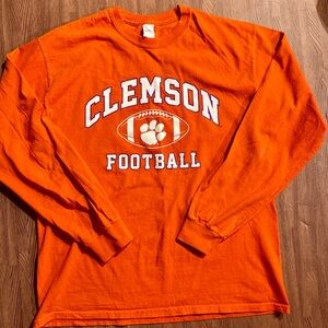 Clemson Football 100% Cotton Longsleeve TShirt *Great Condition* Sz. L